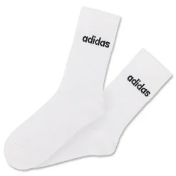 Pacco da 3 calzini neri, bianchi e grigi adidas Thin Linear-Cut