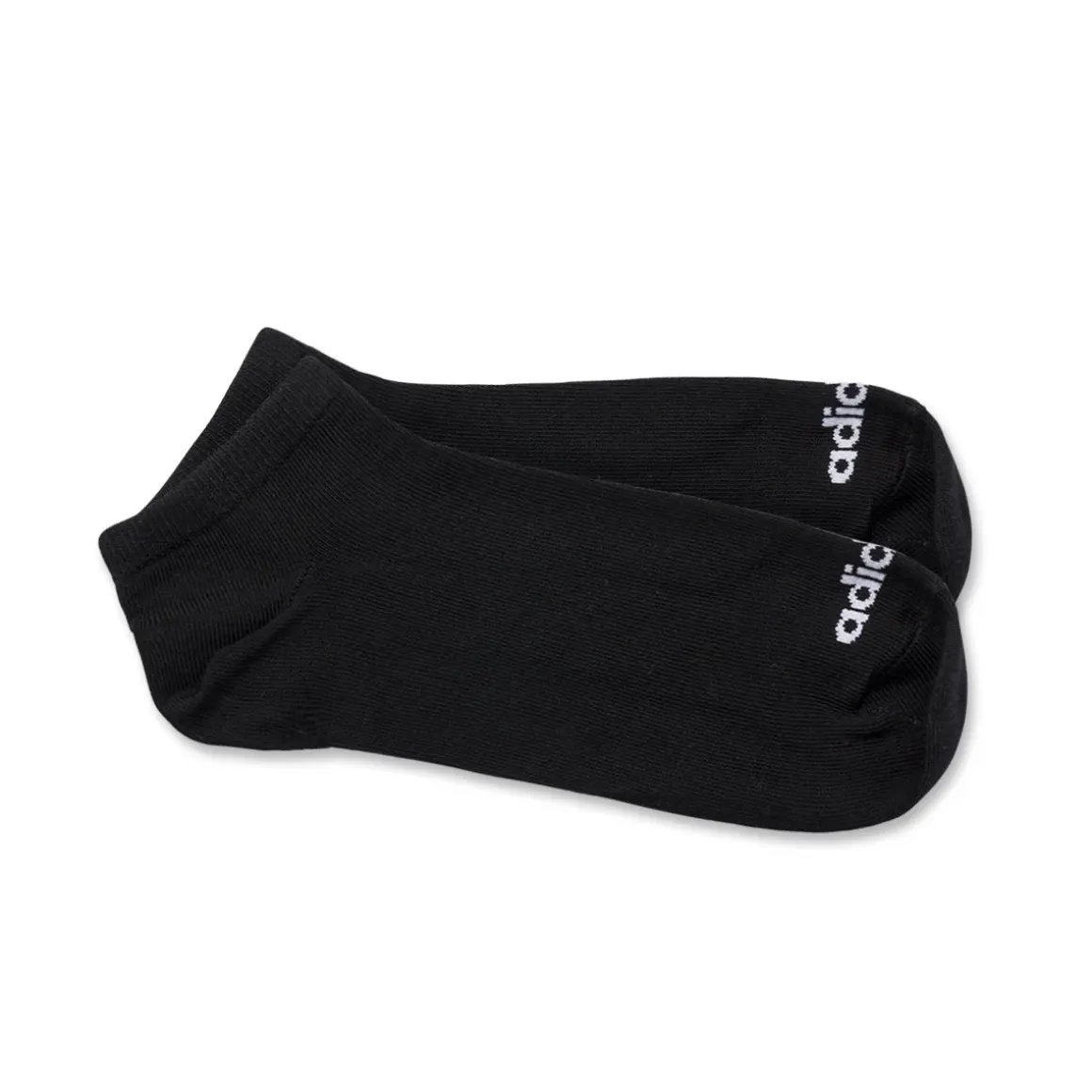 Pacco da 3 calzini neri da uomo adidas Thin Linear-Cut