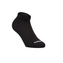 Pacco da 3 calzini neri da uomo adidas Thin Linear-Cut
