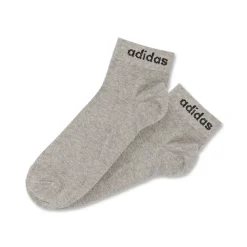 Pacco da 3 calzini neri, grigi e bianchi adidas Thin Linear-Cut