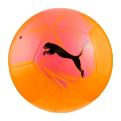 Pallone da calcio arancione con dettagli rosa Puma Big Cat ball