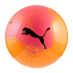 Pallone da calcio arancione con dettagli rosa Puma Big Cat ball