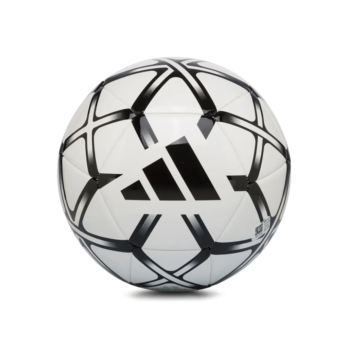 Pallone da calcio bianco e nero adidas Starlancer