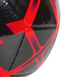 Pallone da calcio nero e arancione adidas Starlancer Club