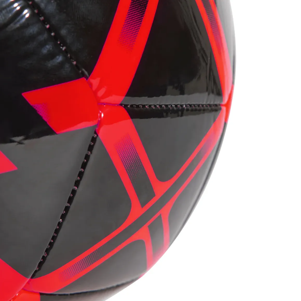 Pallone da calcio nero e arancione adidas Starlancer Club