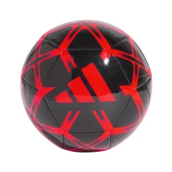 Pallone da calcio nero e arancione adidas Starlancer Club