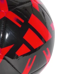 Pallone da calcio nero e arancione adidas Starlancer Club
