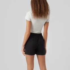Pantaloncini bermuda corti leggeri neri da Donna Vero Moda