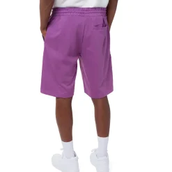 Pantaloncini corti sportivi da Uomo Viola con stampa LA Lakers e Lebron James NBA