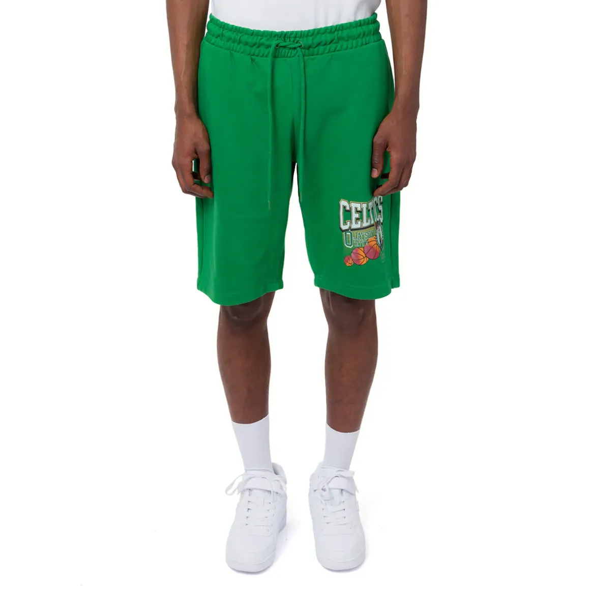 Pantaloncini corti sportivi da Uomo Verdi Boston Celtics e Jayson Tatum NBA