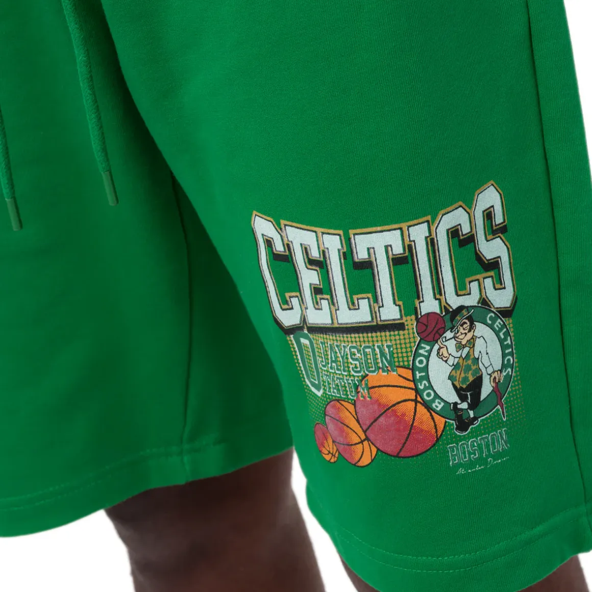Pantaloncini corti sportivi da Uomo Verdi Boston Celtics e Jayson Tatum NBA
