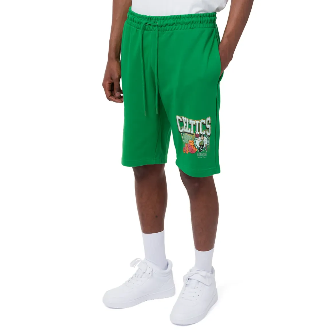 Pantaloncini corti sportivi da Uomo Verdi Boston Celtics e Jayson Tatum NBA