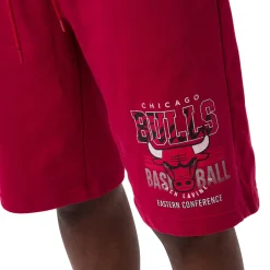 Pantaloncini corti Sportivi da Uomo rossi con stampa Chicago Bulls e Zach Lavine NBA