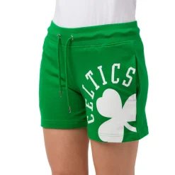 Pantaloncini corti sportivi da Donna verdi NBA Boston Celtics