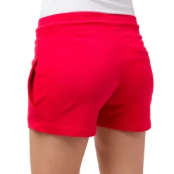 Pantaloncini corti sportivi da Donna rossi con logo e stampa Chicago Bulls NBA