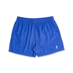 Pantaloncini da running da uomo blu con vita elastica GymRun