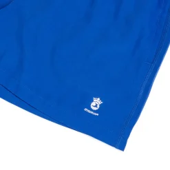 Pantaloncini da running da uomo blu con vita elastica GymRun