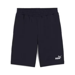 Pantaloncini shorts da uomo blu con vita elasticizzata Puma