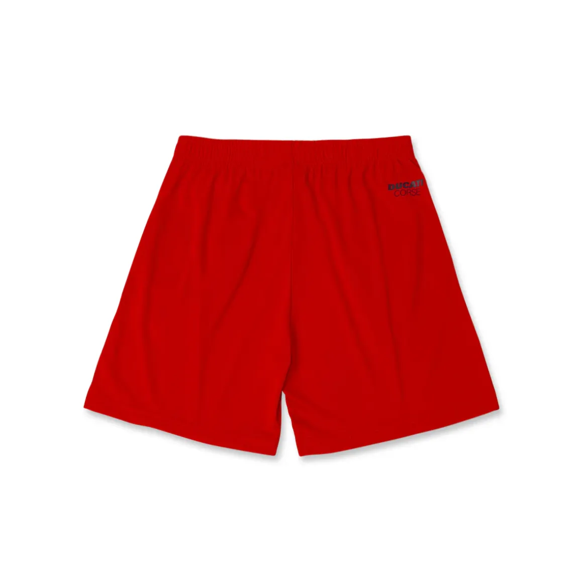 Pantaloncini Shorts Rossi da Bambino con logo Ducati Corse