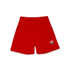Pantaloncini Shorts Rossi da Bambino con logo Ducati Corse