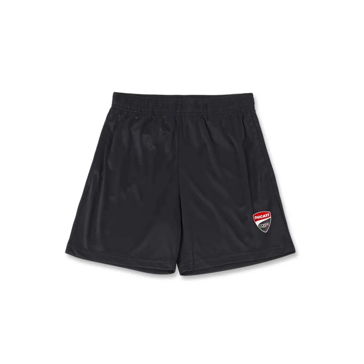 Pantaloncini Shorts Sportivi Neri Bambino con logo Ducati Corse
