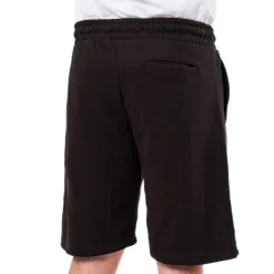 Pantaloncini shorts sportivi neri da Uomo con logo NBA Miami Heat