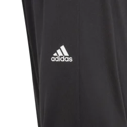 Pantaloncini sportivi neri da bambino con logo adidas Sereno Junior