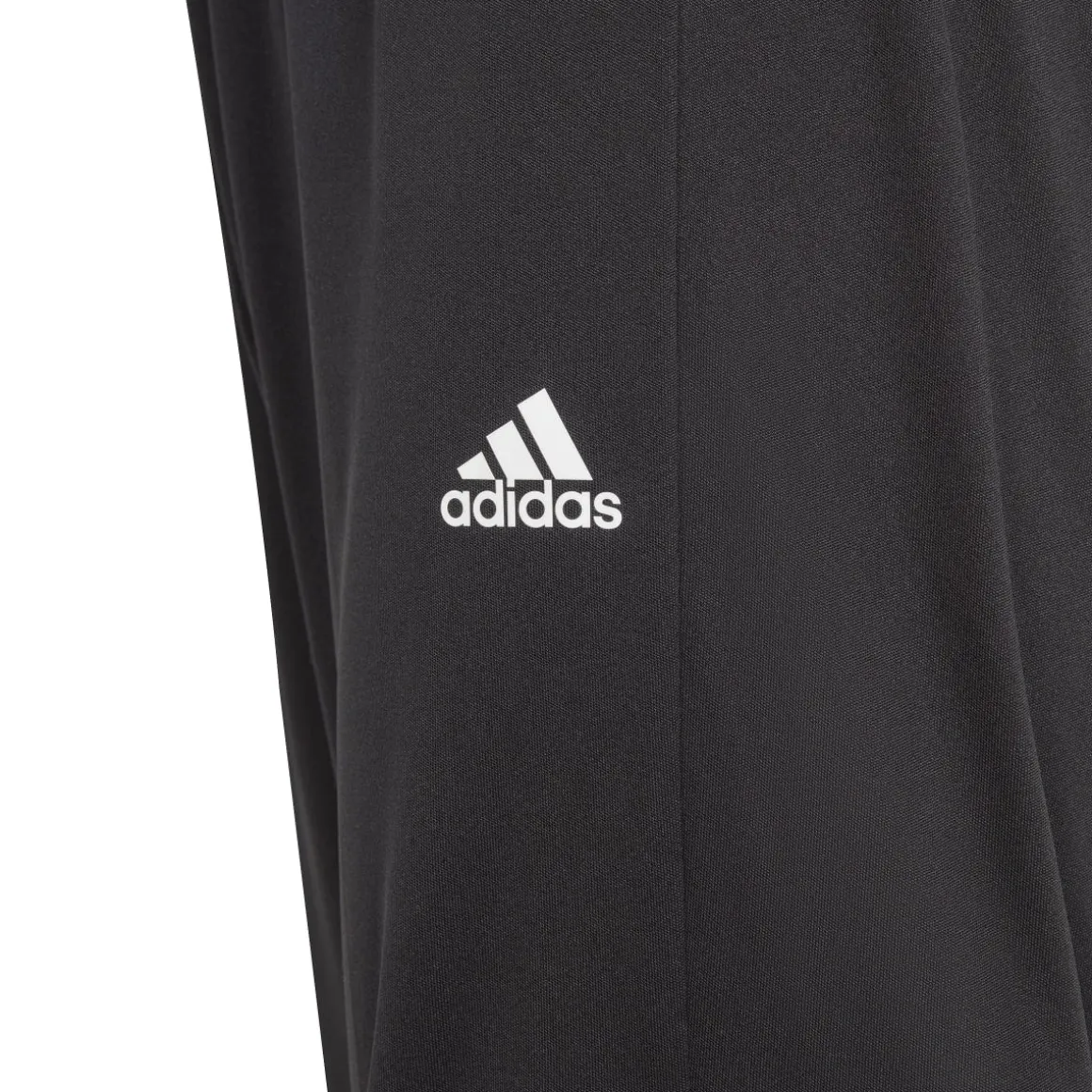 Pantaloncini sportivi neri da bambino con logo adidas Sereno Junior