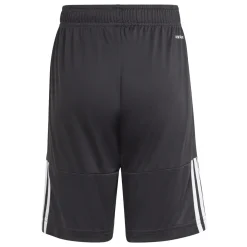Pantaloncini sportivi neri da bambino con logo adidas Sereno Junior