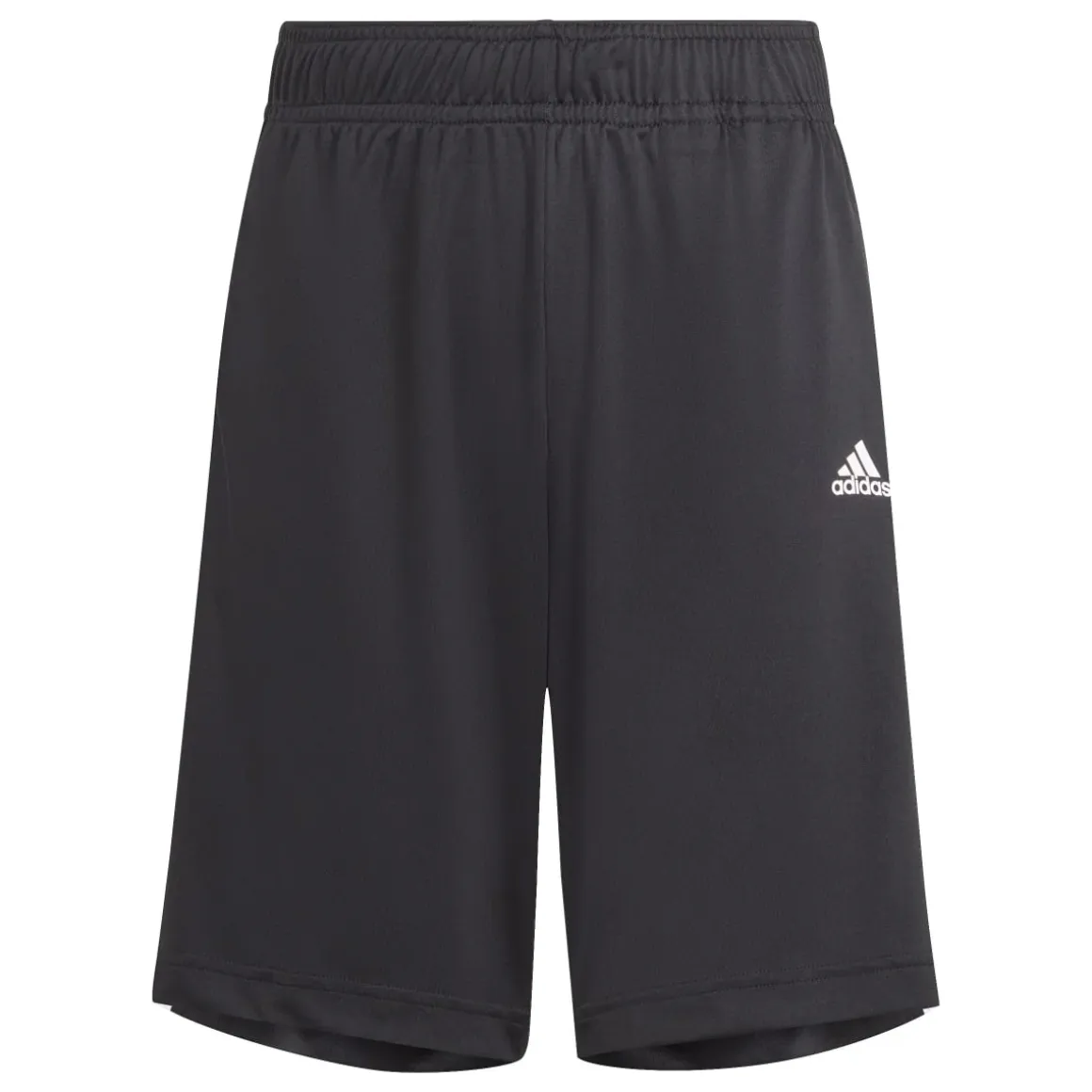 Pantaloncini sportivi neri da bambino con logo adidas Sereno Junior
