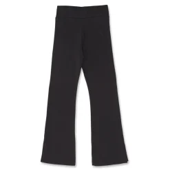 Pantaloni a zampa Neri Bambina con logo in strass Puma
