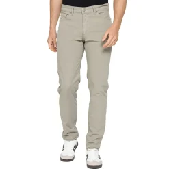 Pantaloni casual da Uomo beige in cotone con passanti Carrera Jeans