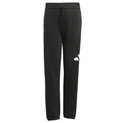 Pantaloni casula neri da Bambino con logo laterale adidas