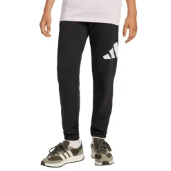 Pantaloni casula neri da Bambino con logo laterale adidas