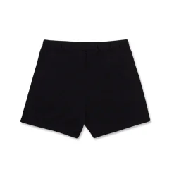 Pantaloni corti neri da bambino e ragazzo con logo Ducati Corse
