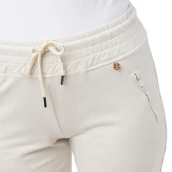 Pantaloni elasticizzati beige da Donna con tasche Swish Jeans