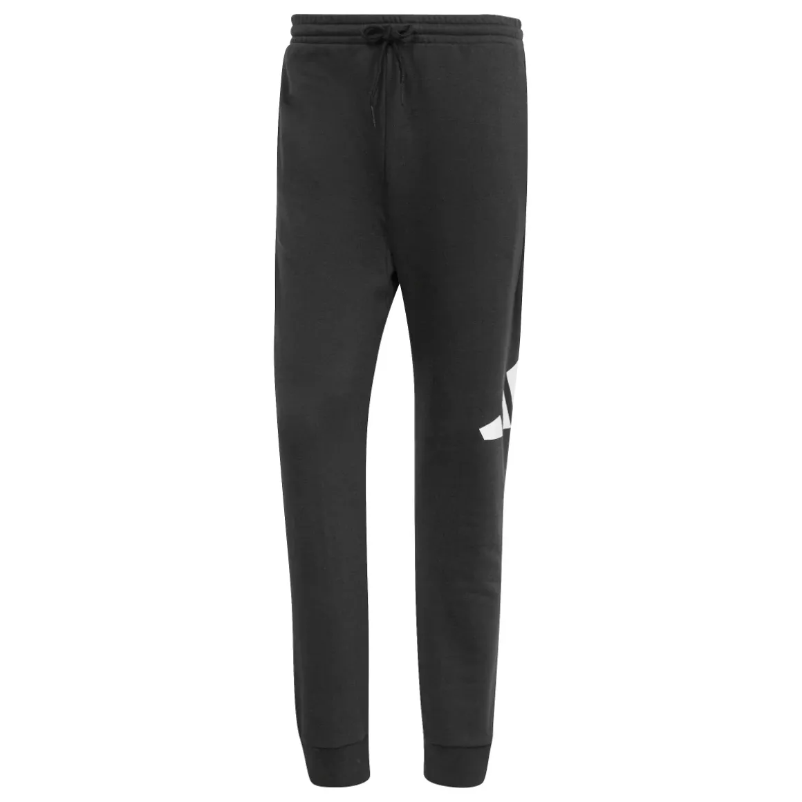 Pantaloni in Jersey neri da Uomo con vita elasticizzata e logo adidas