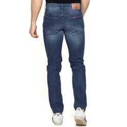 Pantaloni jeans blu scuro in cotone da Uomo Carrera Jeans