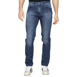 Pantaloni jeans blu scuro in cotone da Uomo Carrera Jeans