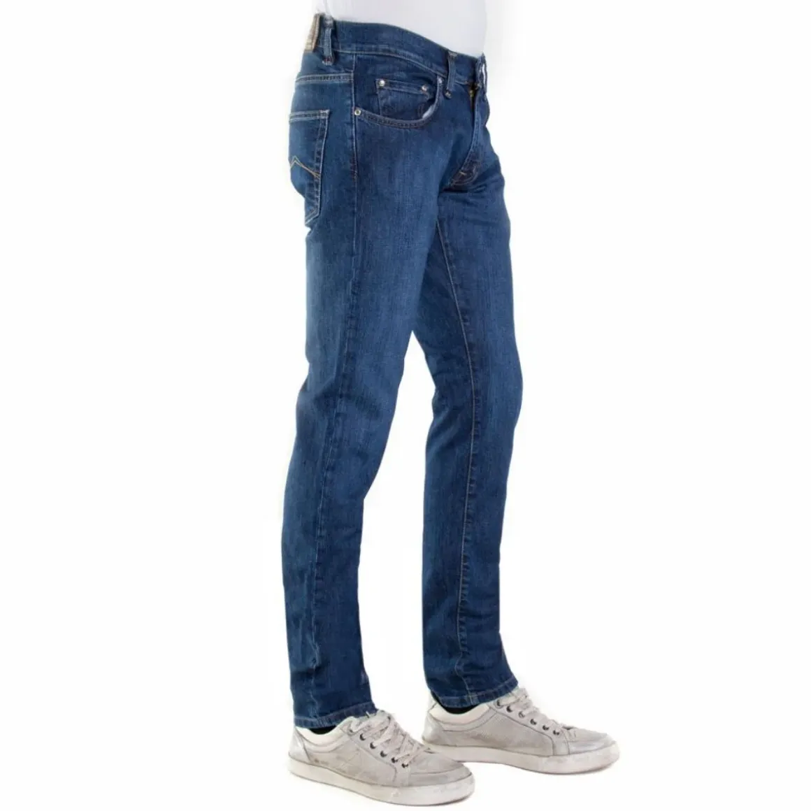 Pantaloni Jeans stretch lavaggio scuro da uomo Carrera Jeans 717