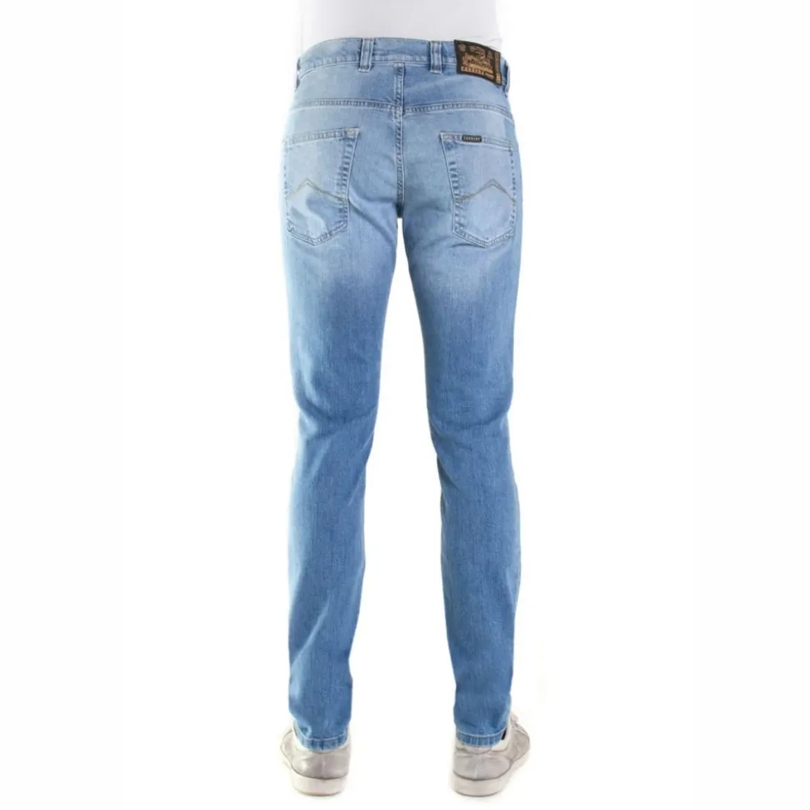 Pantaloni Jeans stretch lavaggio chiaro da uomo Carrera Jeans 717