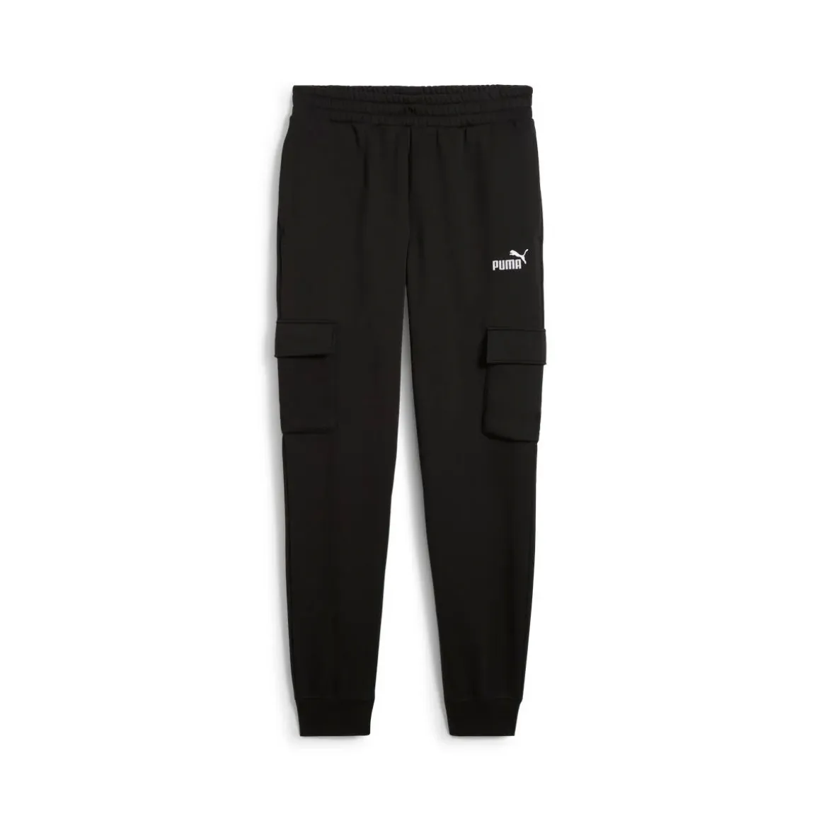 Pantaloni jersey neri da Uomo Puma ESS No. 1 Logo