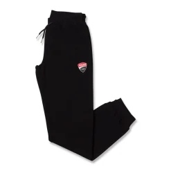 Pantaloni joggers neri da bambino con badge Ducati Corse
