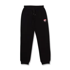 Pantaloni joggers neri da bambino con badge Ducati Corse