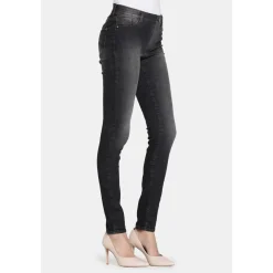 Pantaloni Legg-jeans neri da donna con trattamento all'aloe Carrera Jeans 767