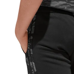Pantaloni neri da Bambino con bande laterali J CAMO adidas