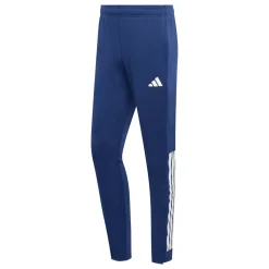 Pantaloni sportivi blu Uomo con strisce bianche e zip adidas