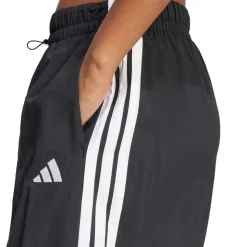 Pantaloni sportivi cargo a gamba larga da Donna neri adidas