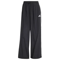Pantaloni sportivi cargo a gamba larga da Donna neri adidas