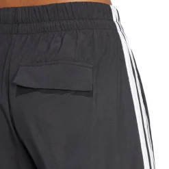 Pantaloni sportivi cargo a gamba larga da Donna neri adidas